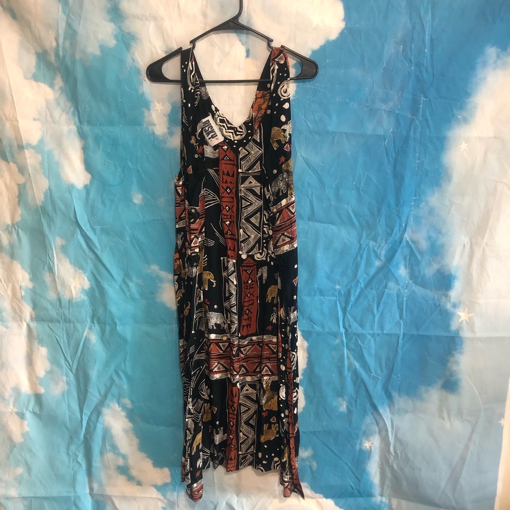 Fun animal print coverup